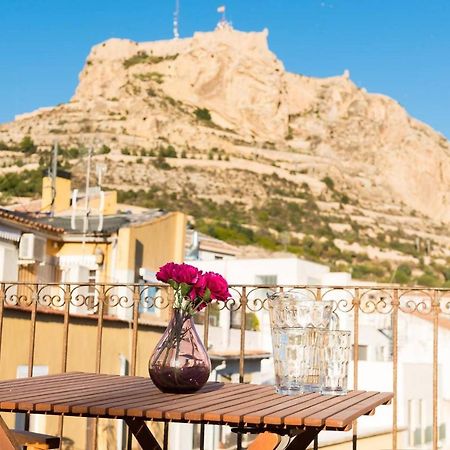 Alc - Stylish Studio With Fantastic Terrace, Old Town Alicante Extérieur photo