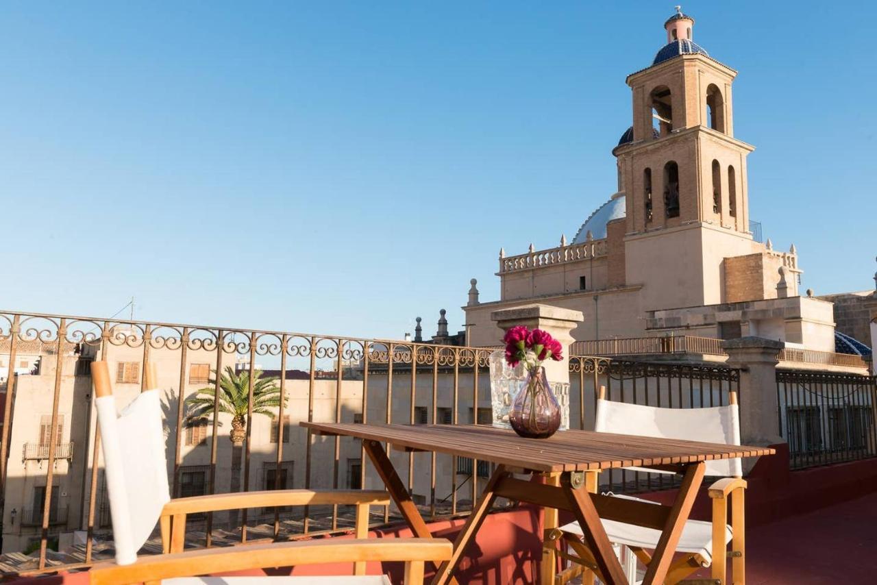 Alc - Stylish Studio With Fantastic Terrace, Old Town Alicante Extérieur photo